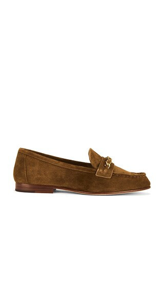 Veronica Beard Penny Chain Loafer in Brown. - size 7.5 | Revolve Clothing (Global)