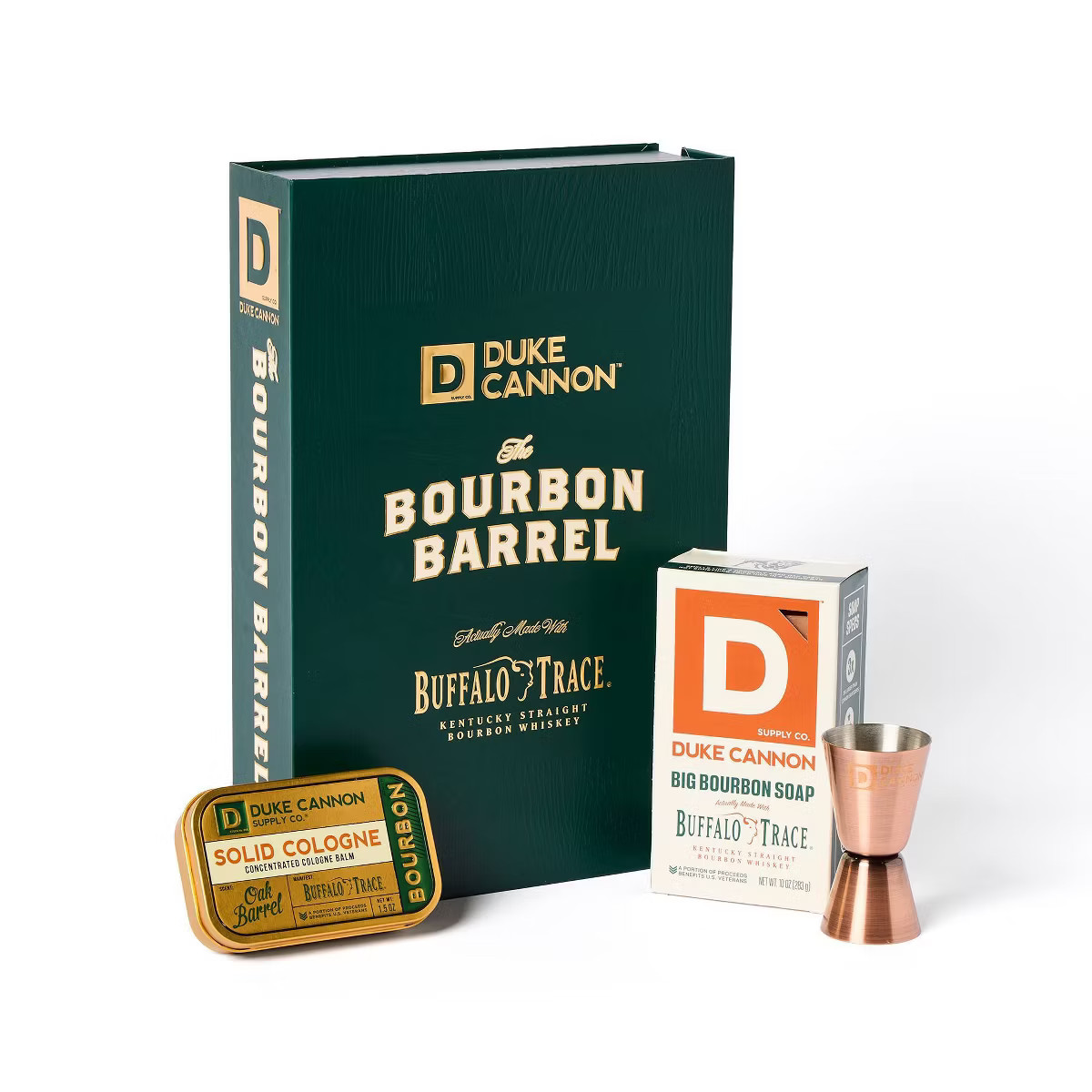 Duke Cannon Supply Co. Men's Buffalo Trace Bourbon Barrel Gift Set - 3pc | Target