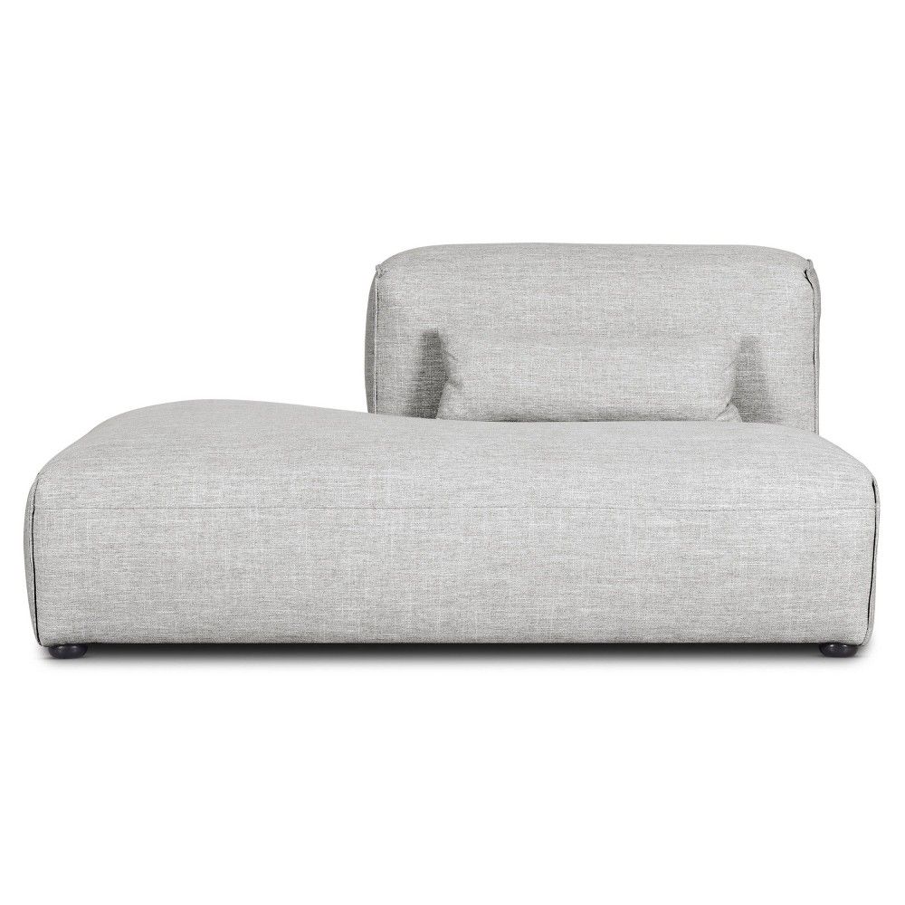 Tourbino Left Armless Chaise Modular Sofa Soho Gray - Poly & Bark | Target