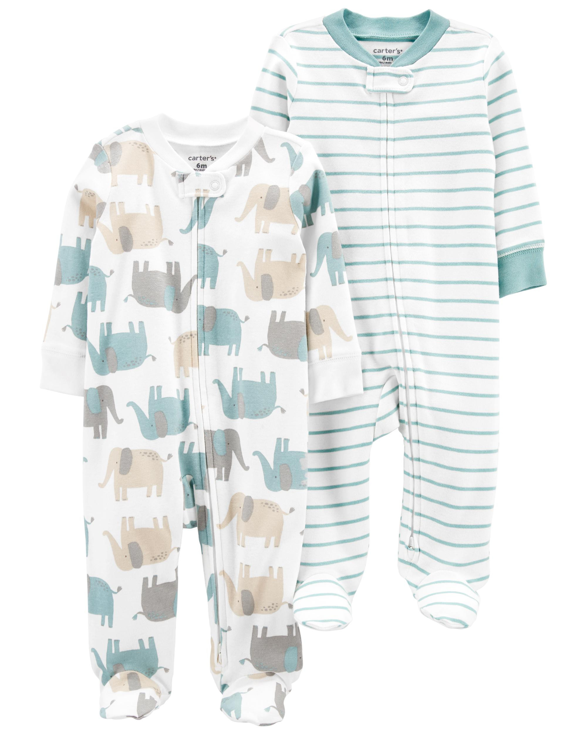 2-Pack Zip-Up Cotton Sleep & Plays | Carter's