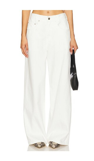 Nakedvice The Maxwell Jean in White. | Revolve Clothing (Global)