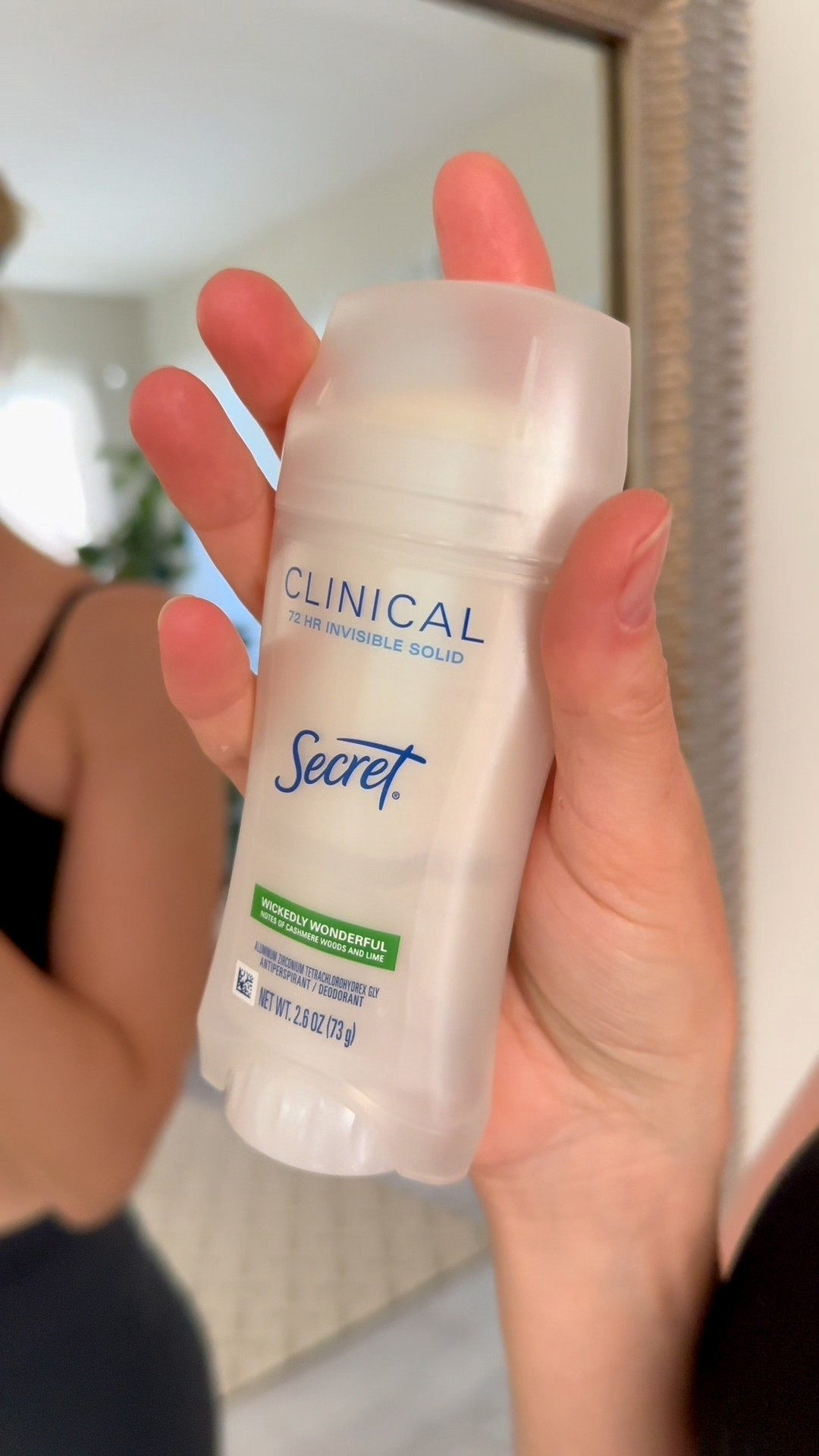 This antiperspirant is very light scented, has a mix of cashmere woods and lime, which feels fresh not too strong, not too sweet and not overpowering, and this is what I like about it. It has good sweat protection, doesn’t leave white stains like some other antiperspirant. I don’t feel any odor even after exercise, it is smooth going on, and truly invisible. #FresherUnderPressure #WickedlyWonderfulDeo #secretdeo

#LTKBeauty #LTKActive