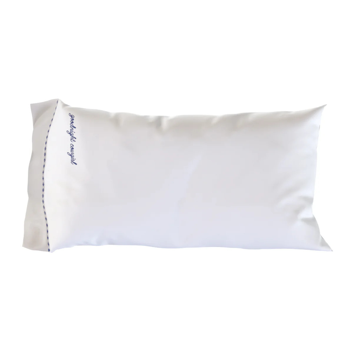Goodnight Cowgirl Pillow Case in Navy | Western Bedding | Scout Design Studio