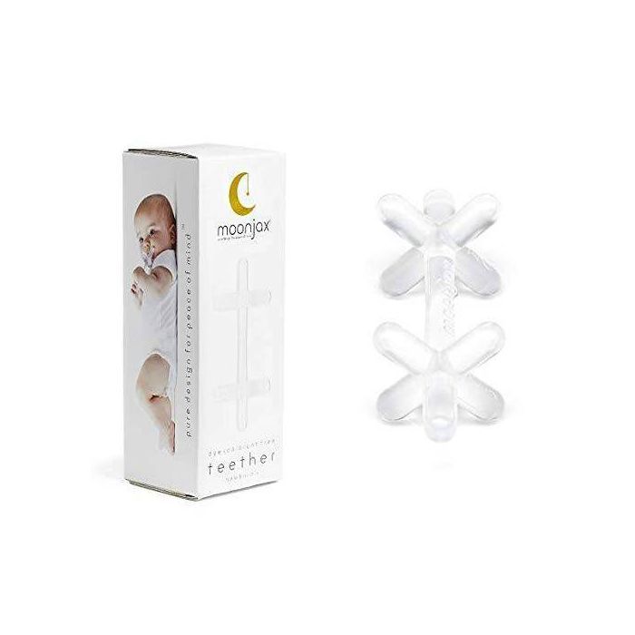Moonjax Silicone Baby Teether Clear | Target