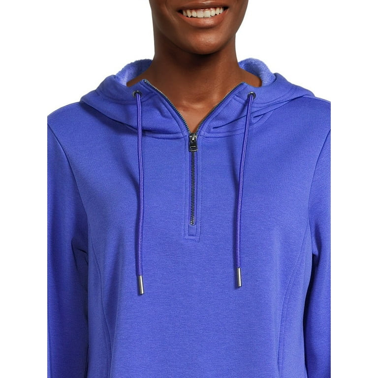 Avia Women's Quarter Zip Pullover Hoodie, Sizes XS-3XL - Walmart.com | Walmart (US)