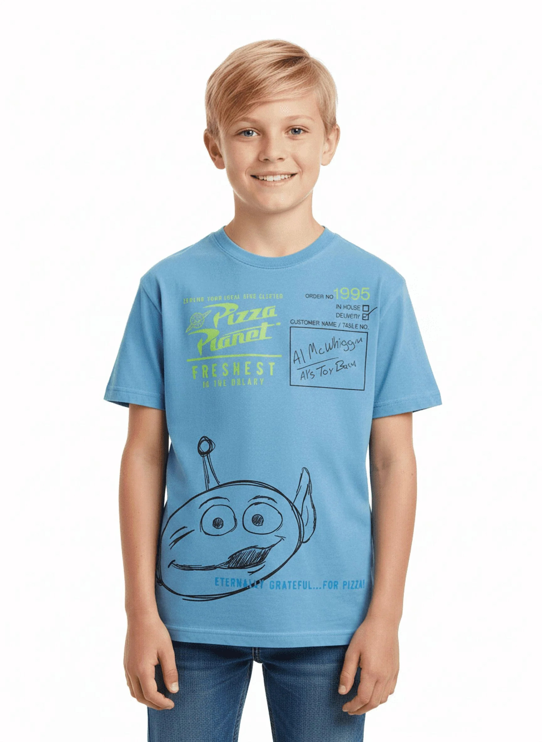 Toy Story, Boys' Relaxed Mineral Wash Graphic T-Shirt, Sizes 4-18 | Walmart (US)