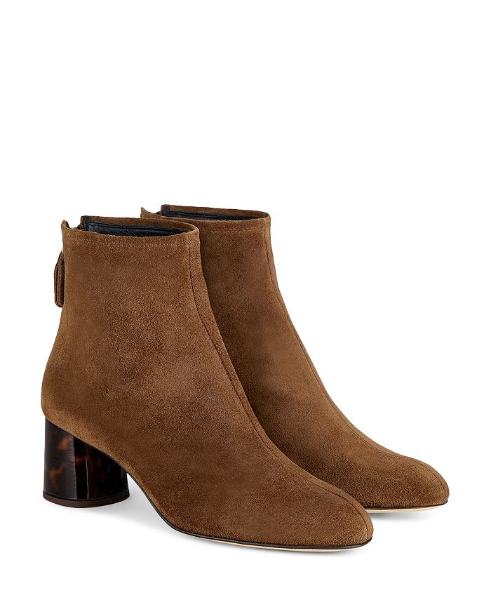 Women's Veta Back Zip Block Heel Booties | Bloomingdale's (US)