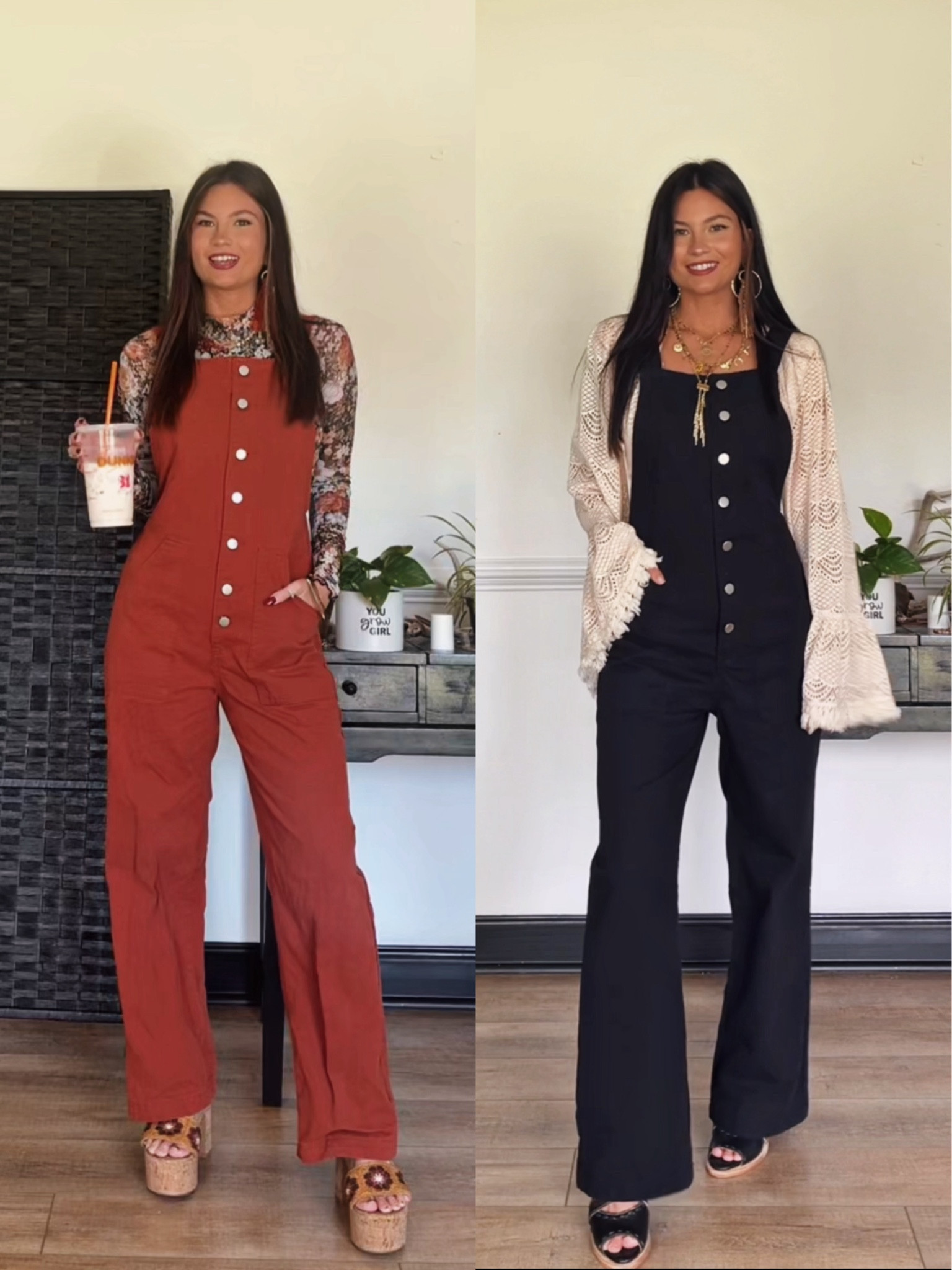 Y’all know overalls are my fav!! These are still in stock in all sizes! I’m wearing xs and straps can be adjusted. Code LORI for 20% off 🫶🏻

Jewelry from Highway Hippie code LORI10

#LTKFindsUnder100 #LTKSeasonal #LTKStyleTip