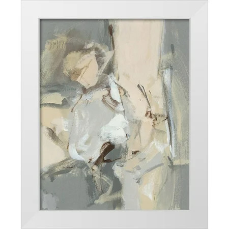 Long Christina 26x32 White Modern Wood Framed Museum Art Print Titled - Left Bank II | Walmart (US)