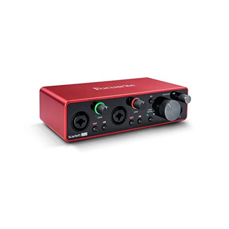 Focusrite Scarlett 2i2 2-In 2-Out USB Audio Interface, 3rd Generation - Walmart.com | Walmart (US)