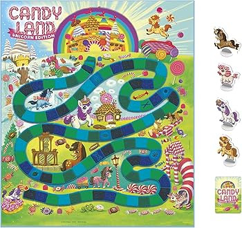 Candy Land Unicorn Edition Toddler Games, Unicorn Toys, Perfect Kids Gifts, Board Games, Ages 3 a... | Amazon (US)