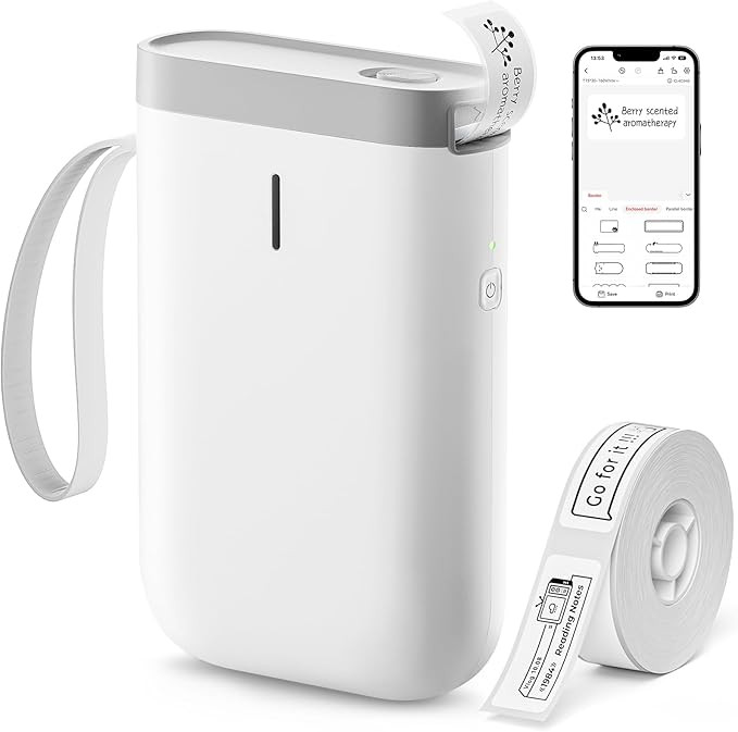 NIIMBOT Label Maker Machine D11 Label Printer Tape Included Portable Wireless Connection Multiple... | Amazon (US)