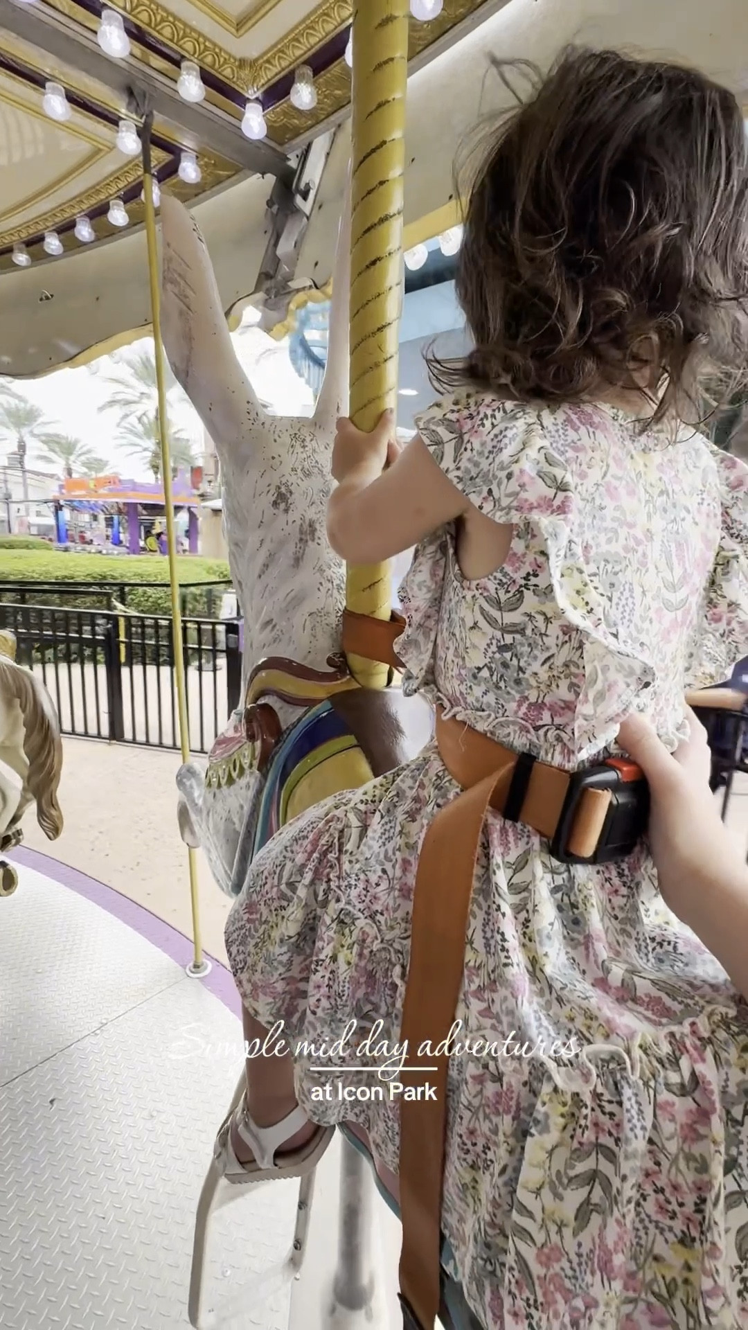 After church fun with friends at Icon Park! We were just looking for good food options and ended up finding a mini adventure—carousel rides, the little train, and lots of smiles. 💕🎠🚂 

#LTKFamily #LTKTravel #LTKKids