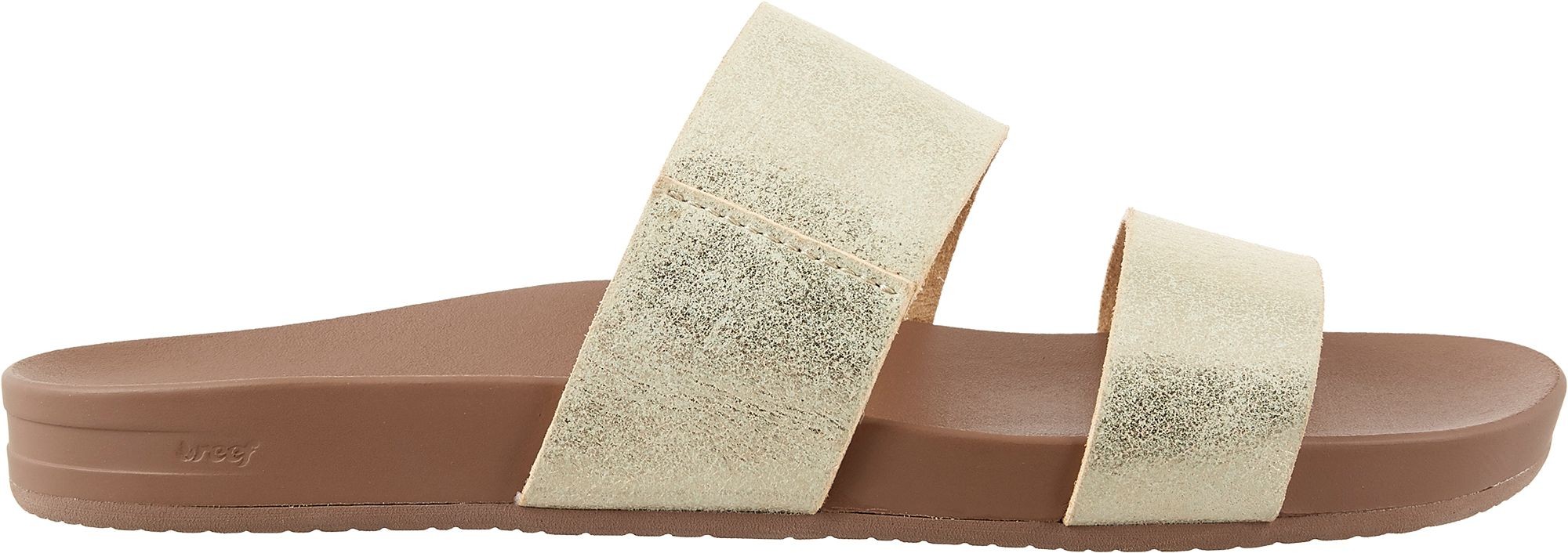 Reef Women's Cushion Bounce Vista Sandals, Size: 6.0, Beige | Dick's Sporting Goods