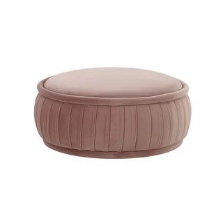 Rylee Velvet Ottoman | Overstock.com Shopping - The Best Deals on Ottomans | 39569220 | Bed Bath & Beyond