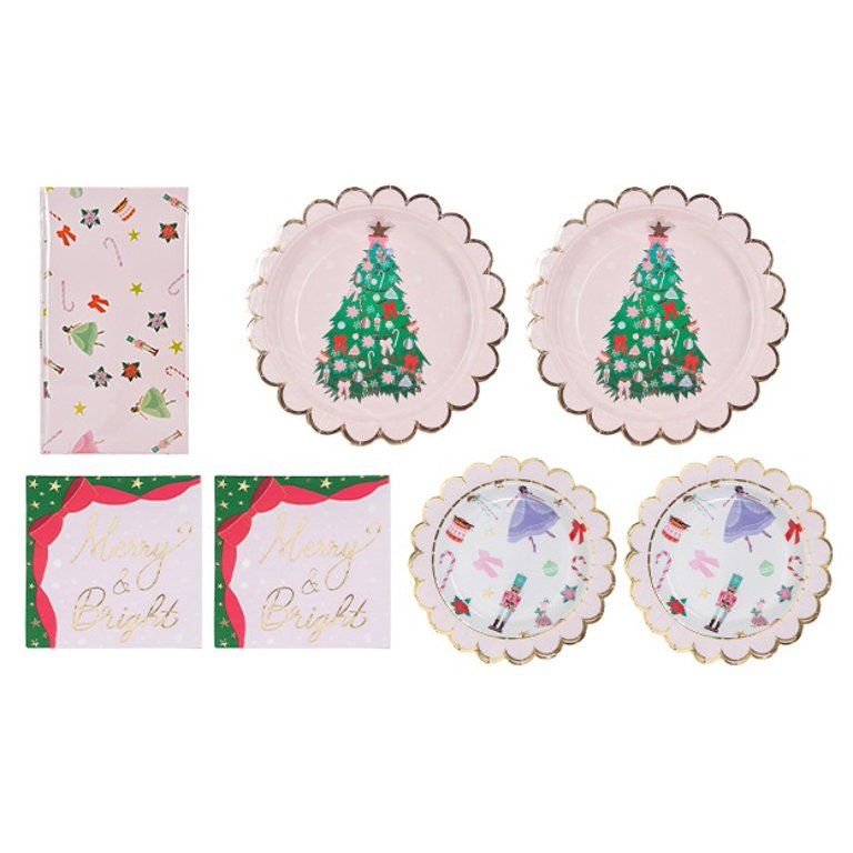 Strictly Fancy Tree Themed Christmas Bundle - Decorative Tableware - Walmart.com | Walmart (US)