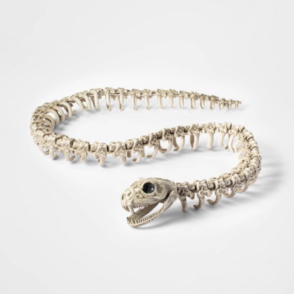 71.5" Large Snake Skeleton Halloween Decorative Prop - Hyde & EEK! Boutique™ | Target
