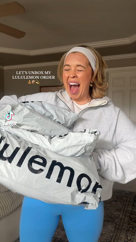Midsize Lululemon Haul. I’m wearing a size 12 25” length in all leggings. I wear a size 14 in all sports bras and tanks and the scuba I’m wearing in a size extra large/XXL. The define jacket I prefer to size down to a size 10 for a more snatched fit.

#LTKVideo #LTKmidsize #LTKfitness