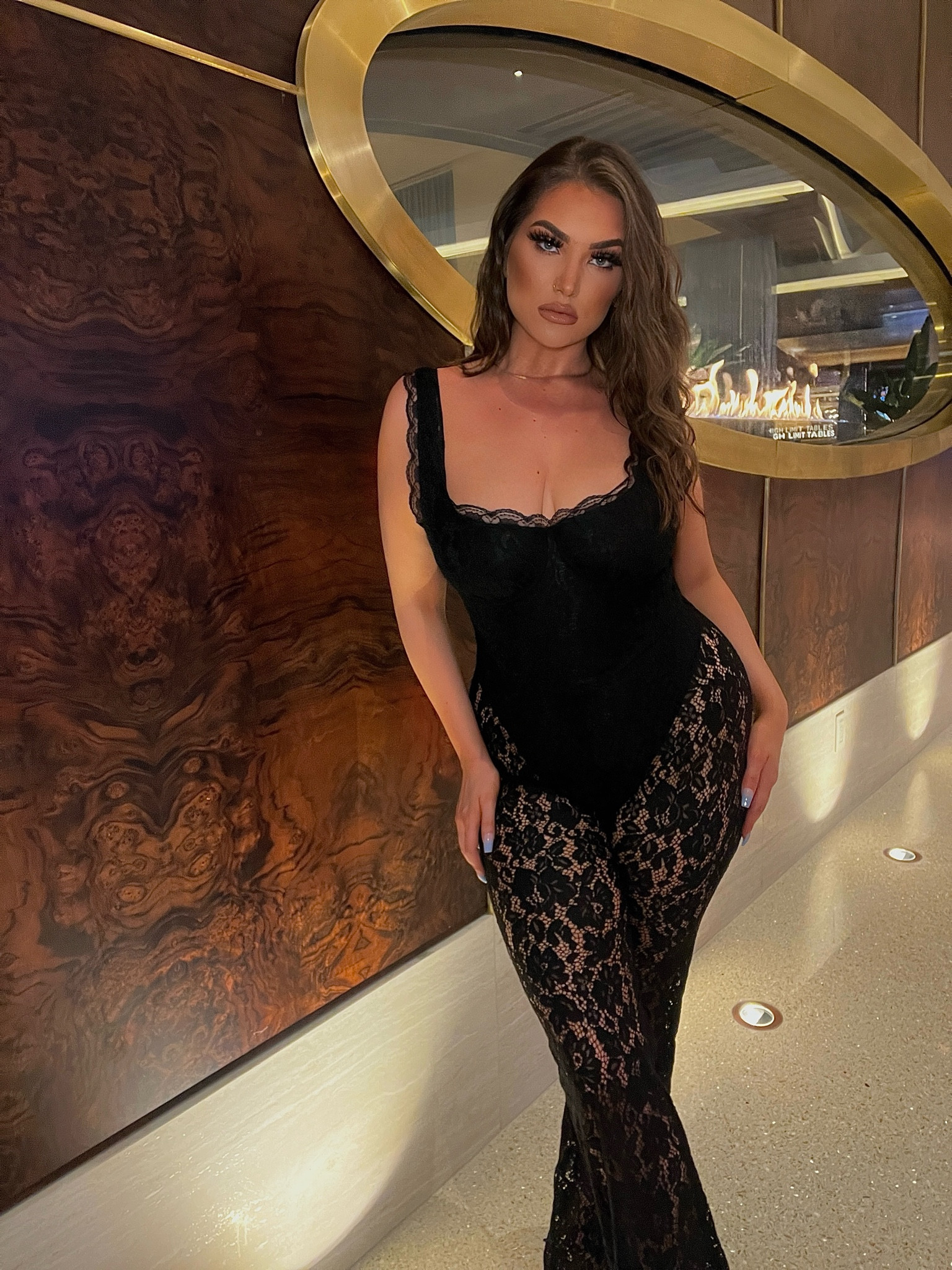 black lace jumpsuit • trending style •night out style • prettylittlething 

#LTKbeauty #LTKparties #LTKfindsunder100