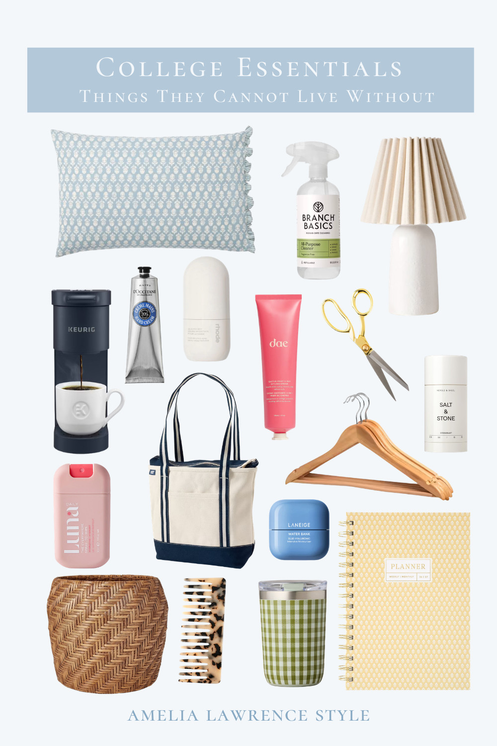 College essentials that they cannot live without. Sheets, pillow case, cleaning supplies, lamp, table lamp, coffee maker, basket, storage, tote bag, scissors, planner, note book, travel mug, hangers, hair care, skin case, comb, Target, Sephora, Land's End, Amazon.  

 #LTKmomlife #LTKselfcare #LTKHome