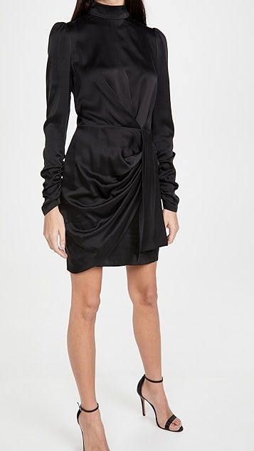 Silk Drape Dress | Shopbop