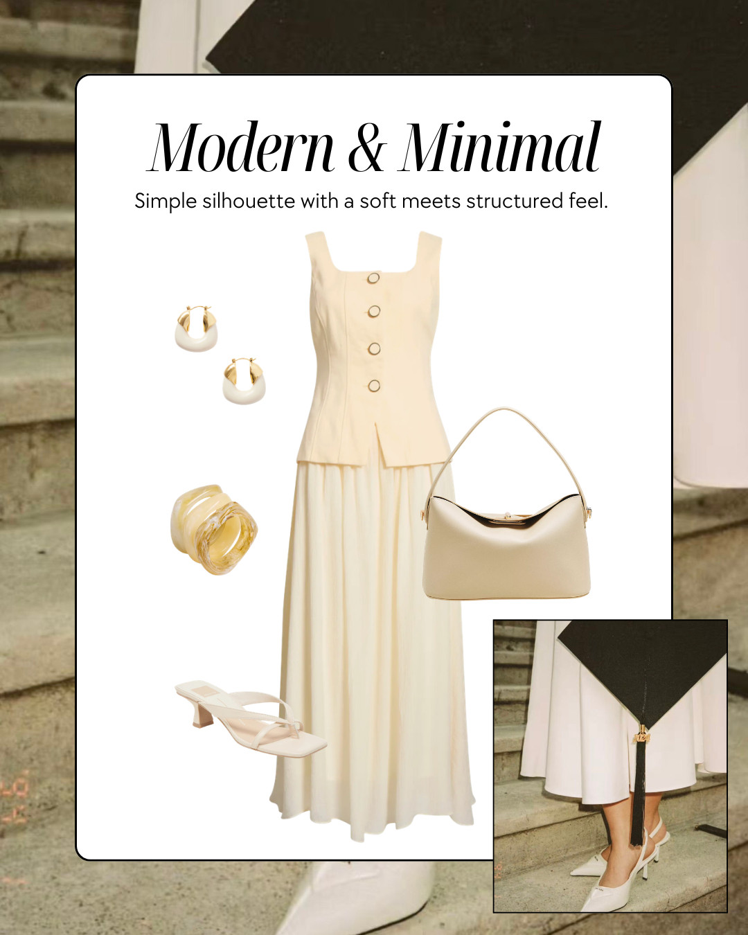 If you have a graduation coming up and no idea what to wear, I pulled together outfit ideas, dresses and easy looks for the ceremony, photos and after. Save this save this for spring graduation season! 

 #LTKgrwm #LTKootd #LTKSeasonal