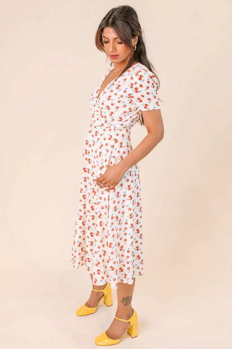 Lucy Dress in Strawberry Fields | Ivy City Co