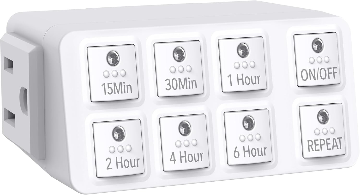 BN-LINK Indoor Countdown Timer with Repeat Function, Heavy Duty Accurate Compact Size for Charger... | Amazon (US)