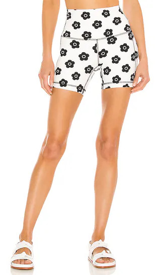 Annie Biker Short in Ivory + Black | Revolve Clothing (Global)