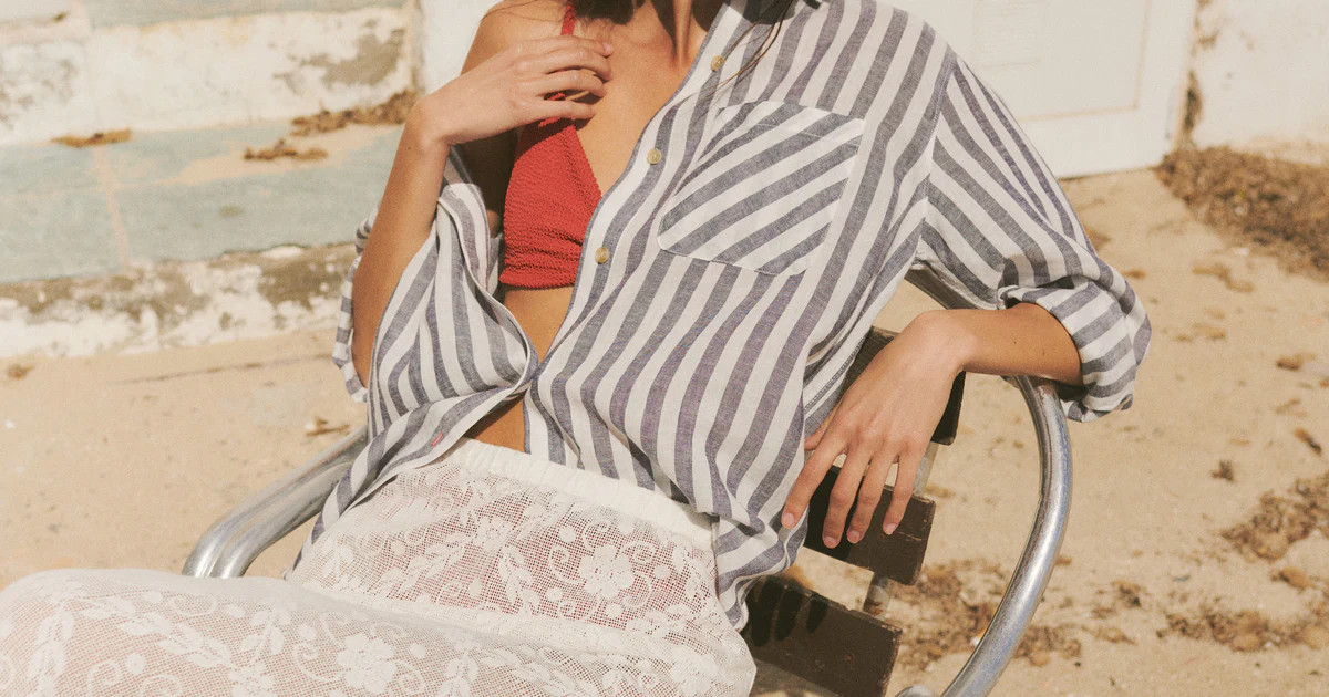 Jane Relaxed Linen Shirt | Marine Layer