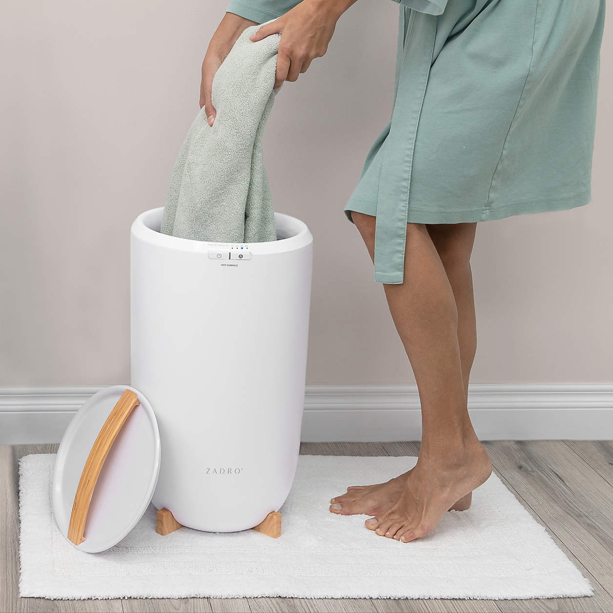 Zadro Towel Warmer + Reviews | Crate & Barrel | Crate & Barrel