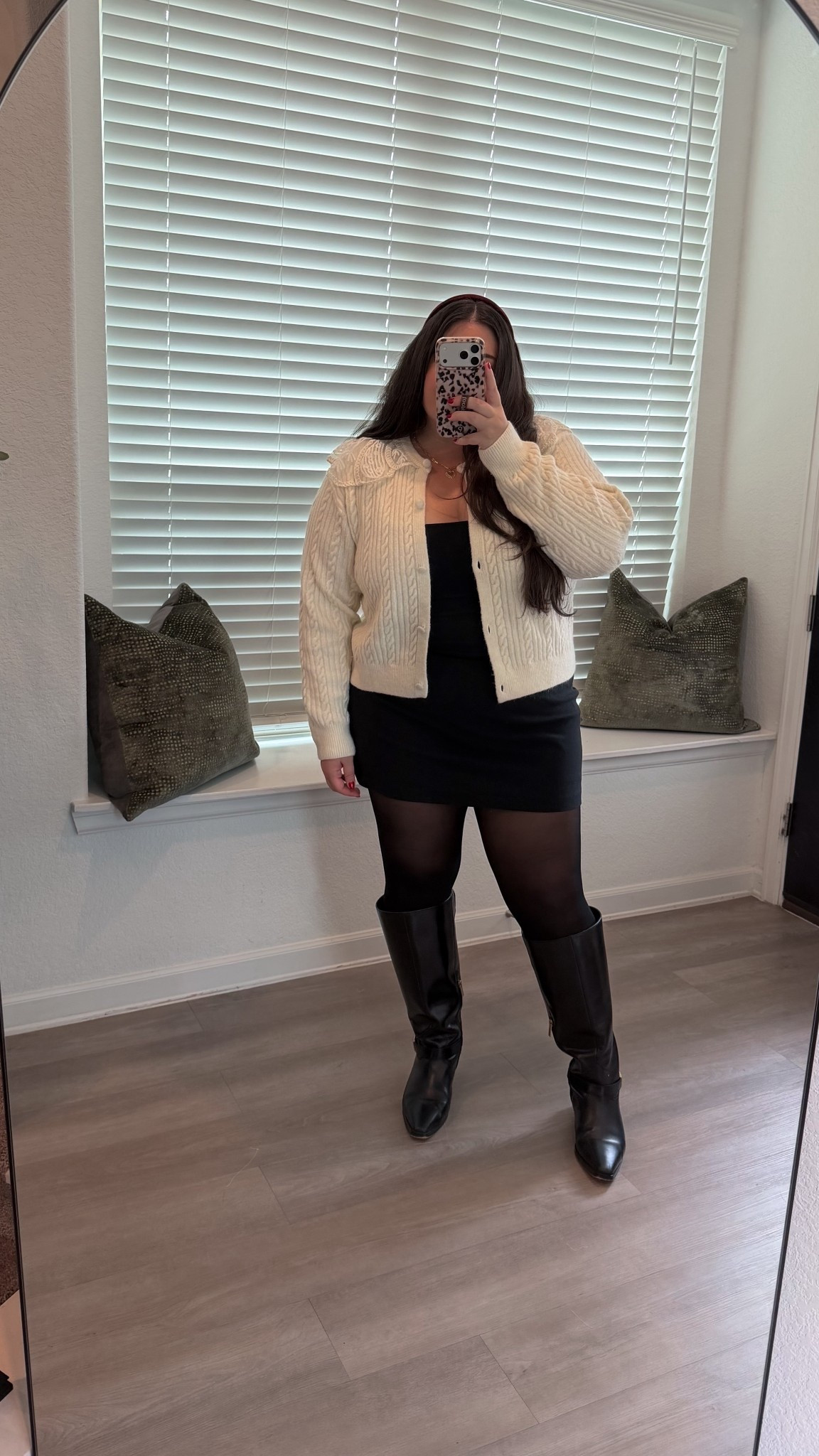 H&M. Lace cardigan. Paris outfit ideas. . Cardigan outfit. Winter outfit. Holiday outfit. Holiday party outfit. Tights outfit. Skort outfit. Cyber week. Holiday style.

#LTKCyberWeek #LTKHoliday #LTKGiftGuide