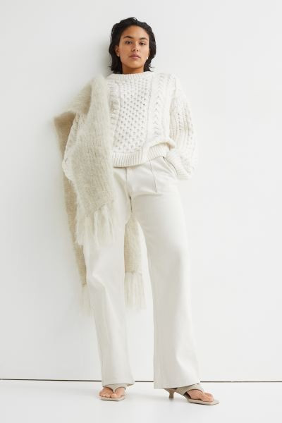 Pullover in Zopfstrick | H&M (DE, AT, CH, NL, FI)