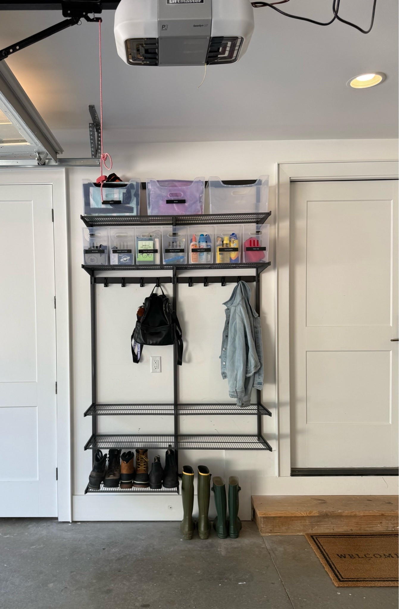 The backpacks, jackets, shoes, sports gear, and all the other things that come and go every day need a place to land, too. 🙌

We created this simple drop zone to give this family much-needed storage and make their garage work better for everyday life.

🍂 Our Fall Garage Season is officially here! If your garage needs a reset, we'd love to help create systems that work for your family.

✨ Ready to get started? Comment GARAGE for all the info!