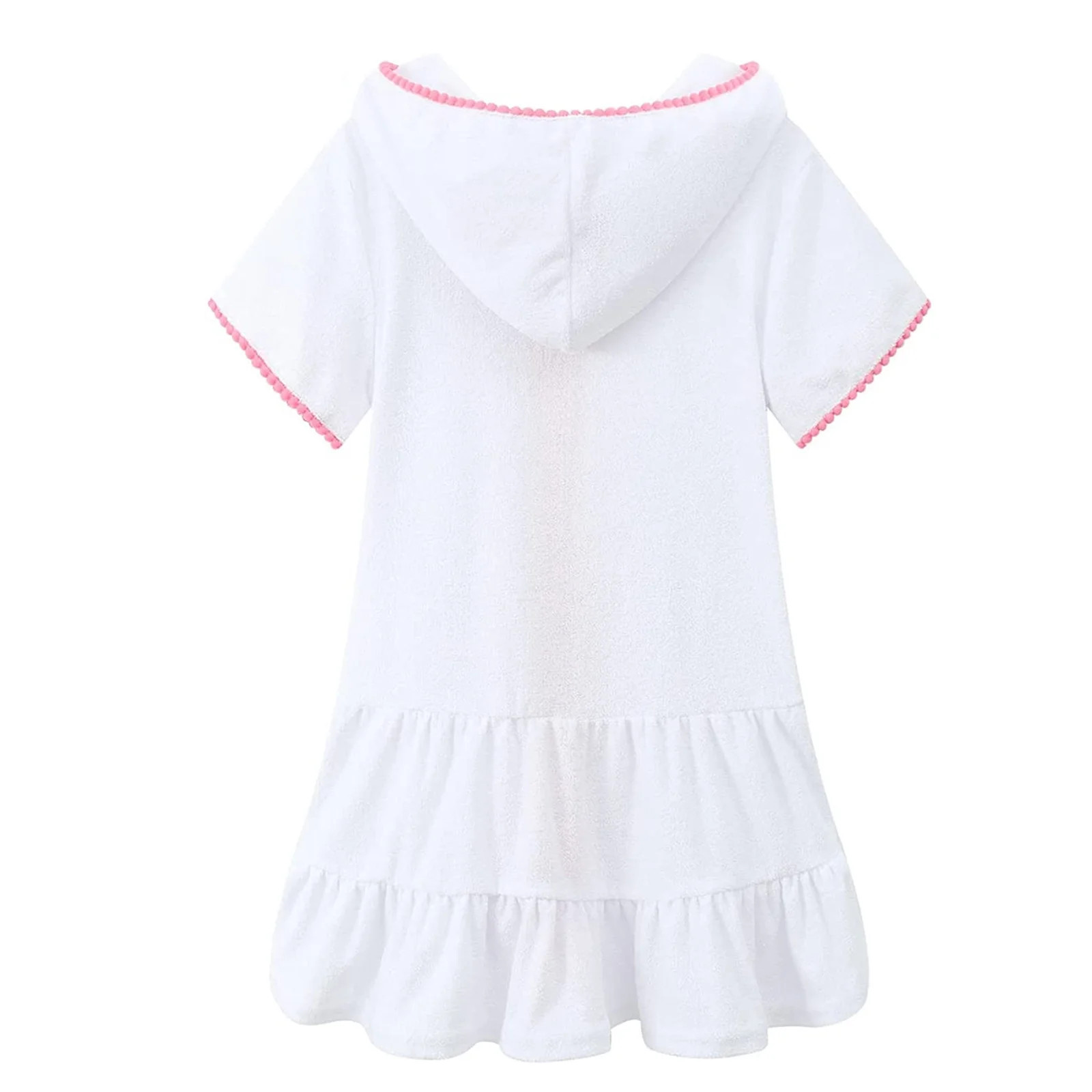 Tutu Dresses For Toddler Girls Little Girls Swim Cover Up Kids Swimsuit Coverup Zip Up Beach Bath... | Walmart (US)