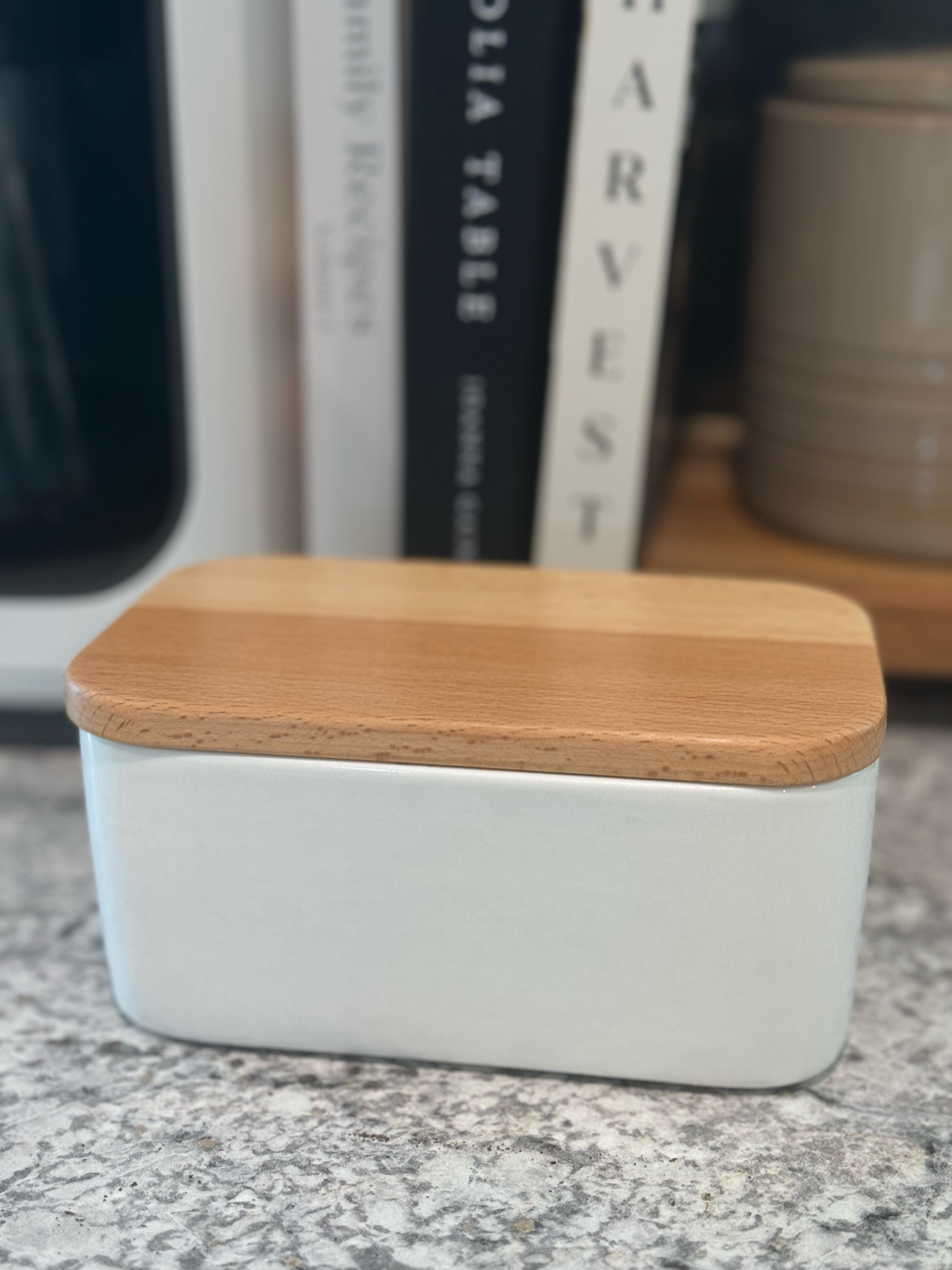 The cutest butter dish! It has an air tight seal and comes in several colors! 

#amazonfinds #amazonhome #homefinds #kitchenfinds #butterdish 

#LTKHome