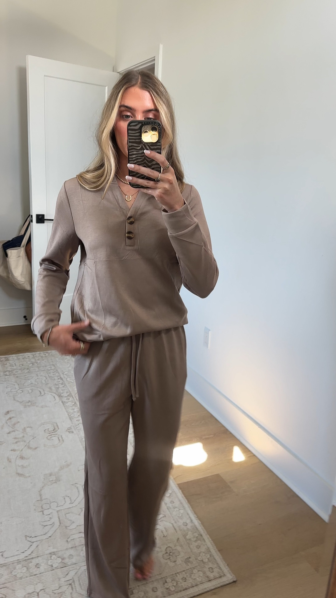 Amazon size small WIHOLL Two Piece Lounge Sets for Women Fall Travel Airport Vacation Outfits
Long Sleeve Wide Leg Pants

#LTKootd #LTKTravel #LTKSaleAlert