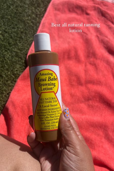 Best All natural ingredient tanning lotion 

#LTKSeasonal #LTKTravel #LTKSwim