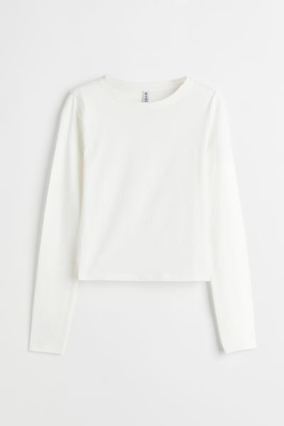 Short Jersey Top | H&M (US + CA)