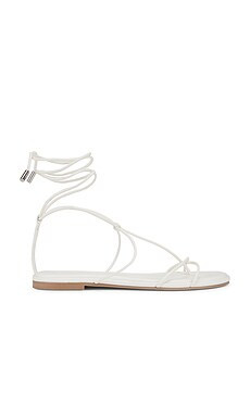Steve Madden Myrtle Sandal in White from Revolve.com | Revolve Clothing (Global)