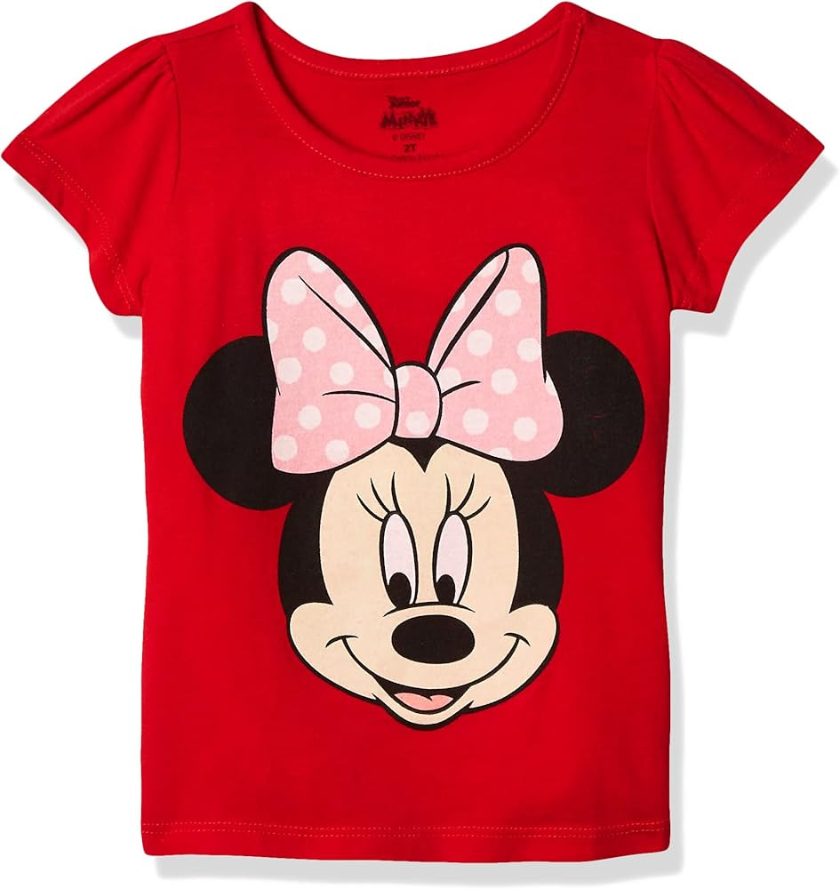 Disney Girls' Minnie Mouse Tee | Amazon (US)