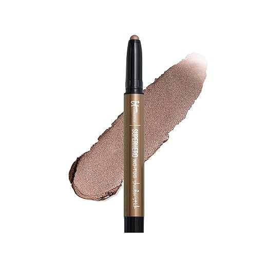 IT Cosmetics Superhero No-Tug Waterproof Eyeshadow Stick - Longwear Blendable Cream with Built-In... | Amazon (US)
