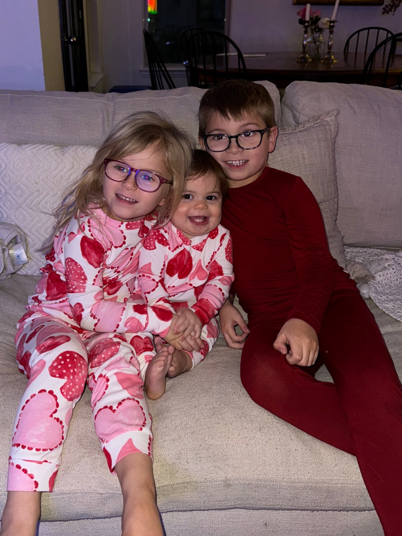 Valentines pjs ❤️ girls are under $10 Walmart! 
For Paxtons use code sonnamaker20 for 20% off promise baby! 

#LTKkids #LTKSeasonal #LTKbaby