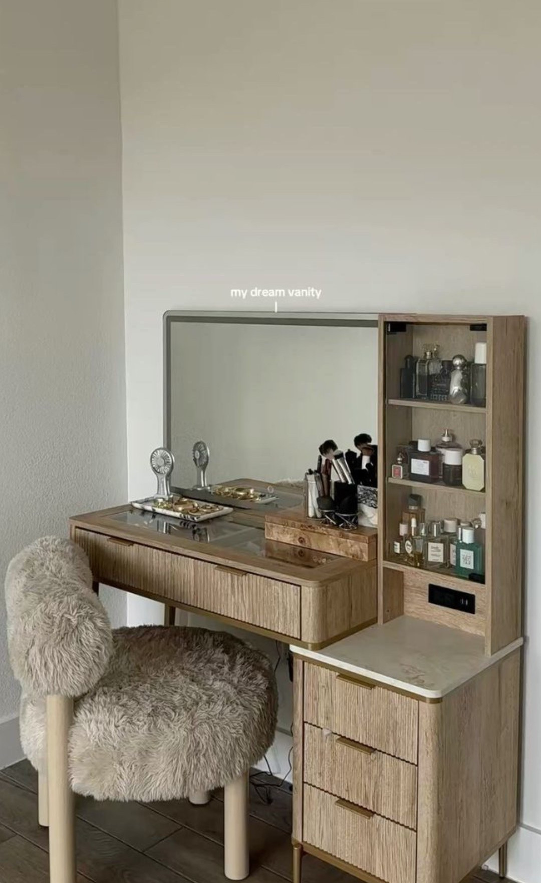 Obsessed with the viral beauty vanity 💫 Get ready in glam style ✨ — the Latitude Run Makeup Vanity Desk with LED Lighted Mirror, Power Outlet & 7 Drawers = your dream beauty setup (especially for Valentine’s Day)#LTKValentine #LTKNYFW

#LTKgrwm #LTKBeauty #LTKSpringSale