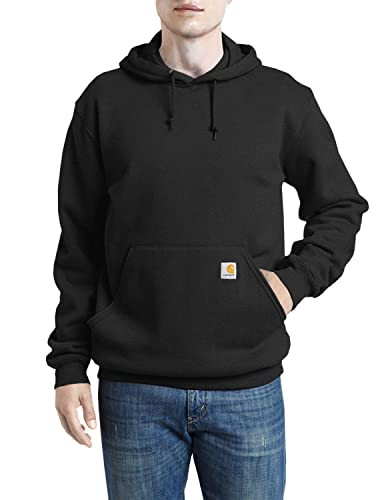 Carhartt Men's Loose Fit Midweight Sweatshirt, Black, XX-Large Tall | Amazon (US)