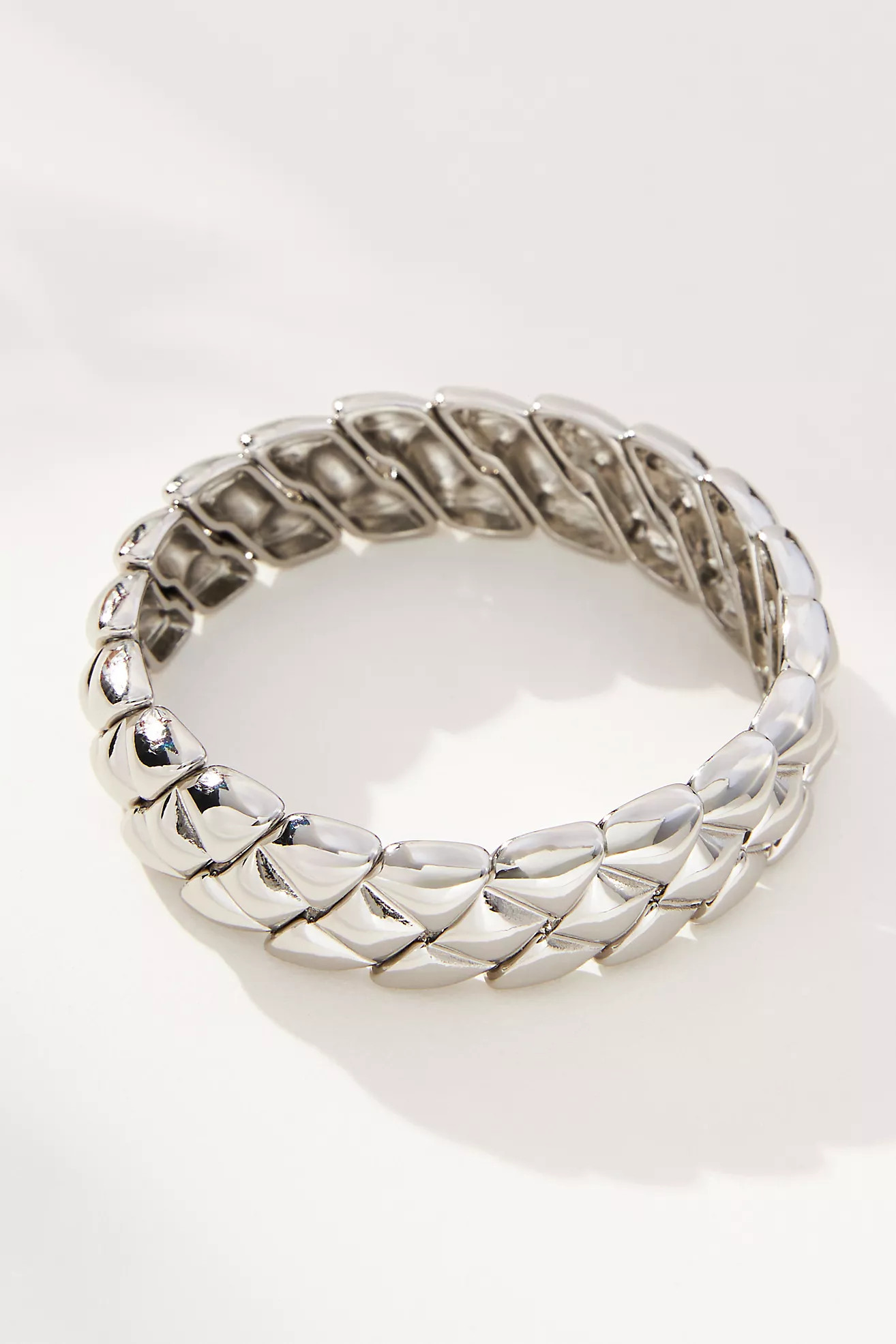 Molten Metal Stretch Bracelet | Anthropologie (US)