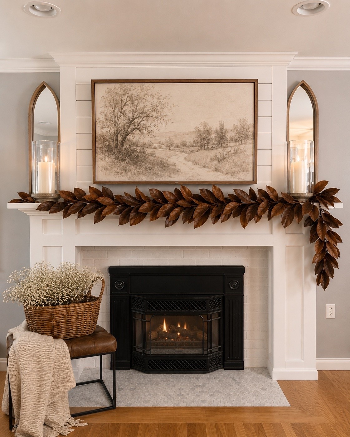 Falloween mantel!

#LTKHome #LTKSeasonal