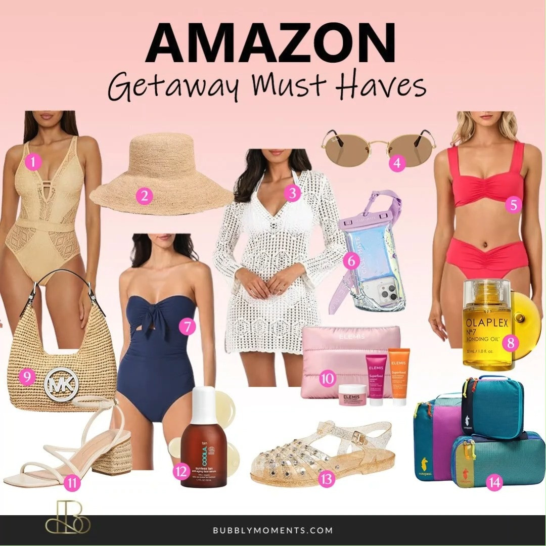 Planning your next trip? ✈️ These Women's Getaway Must Haves from Amazon are perfect for vacation, weekend trips, and everyday travel. From cute outfits and comfy shoes to travel accessories and beauty essentials, these finds make packing easy. Save this collection for your next getaway, shop your favorites, and get travel-ready with stylish essentials you'll use again and again. Follow for more Amazon fashion finds and travel inspiration.
#LTKBeauty #LTKTravel #LTKFinds #AmazonFinds #TravelEssentials #VacationStyle #GetawayStyle #TravelOutfit #AirportStyle #WeekendGetaway #BeachVacation #TravelAccessories #VacationOutfits #WomensFashion #FashionFinds #SummerStyle #TravelLife #OOTD #AmazonFavorites #PackWithMe #VacationReady #ShopTheLook #TrendingNow 

 