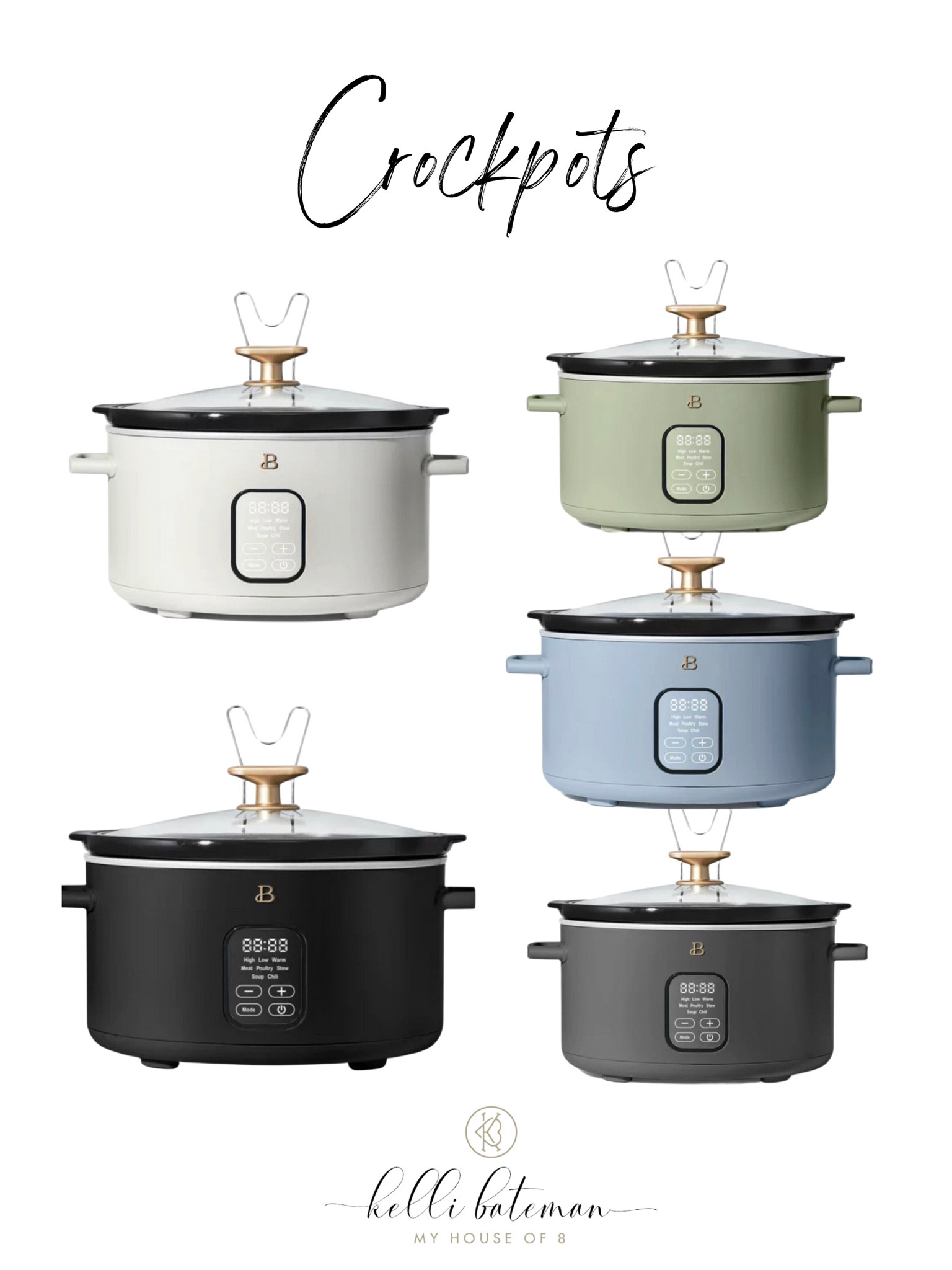 Touchscreen crockpots 


#LTKfamily #LTKhome #LTKFind