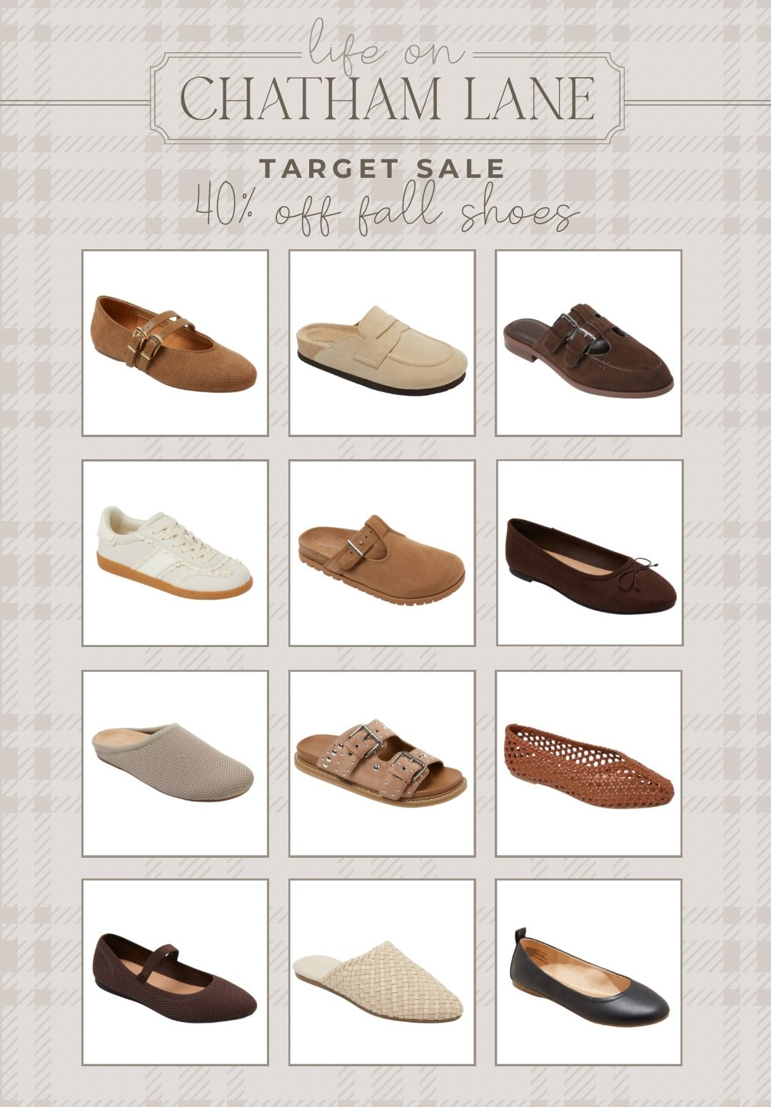 Target Sale!  40% off women’s fall shoes!

#LTKSeasonal #LTKSaleAlert
